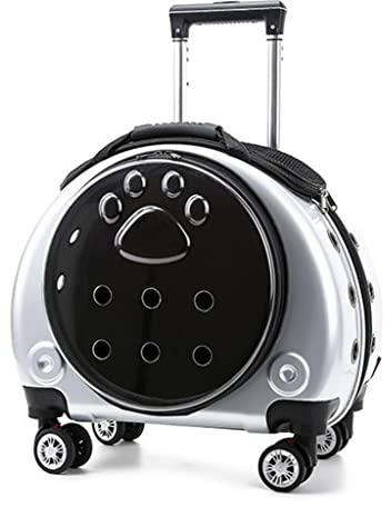 Haustier-Katzen-Kinderwagen, Hundeträger-Rucksack, Transport-Reisebox, Katzen-Rucksäcke mit Rädern, Haustier-/Hunde-/Katzen-Rucksackträger, Katzen-Reise-Kinderwagen, Welpenwagen mi