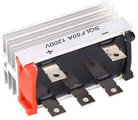 Hög Effekt Stor Watt Tillräcklig Ström, 4 St Brolikriktare SQLF50A 1200V 3-fas Modul med Kylfläns, för Militära Rymdfart, Hushållsapparater, Fordonselektronik, Ny Energi