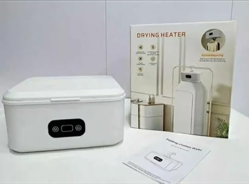 Asciugabiancheria Asciugatrice Elettrica Portatile Pieghevole con Timer Mini Asciugatrice Regolabile per Case da Viaggio, Camper e Lavanderia Compatta 600w