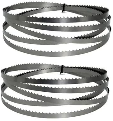 Lot de 2 lames de scie à ruban SK5 2240, 2240 mm, for scie à ruban à bois, machine à bois, charpentier, 2240, 6,35 x 0,35 mm, 6 TPI(6 TPI)