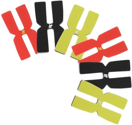 UPKOCH 6stücke Tennis Schläger Gewichts Streifen Silikon Gewicht Pads Für Tennisschläger Mit H-förmigem Design Zur Verbesserung Von Stabilität Und Präzision