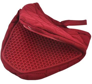 VIVIWI Petits gants de cuisine en silicone Manique de cuisine Gants de cuisine isolants Pince à main Support de bol