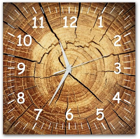 Bilder-Manufaktur BM wahlweise Funkwanduhr ODER Quarzwanduhr Funkwanduhren Funkuhr Wanduhr Funk ODER Quarz kein Ticken lautlos geräuschlos leise modern ohne Tickgeräusche MF22-10656-quarz