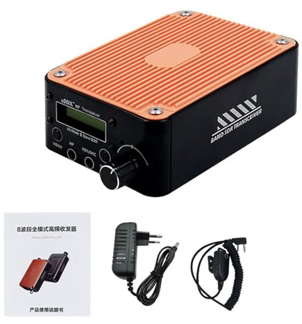 PLCPDM Émetteur-récepteur Radio Portable à 8 Bandes, Construction métallique légère pour l ' extérieur, Radio compacte pour Les navetteurs