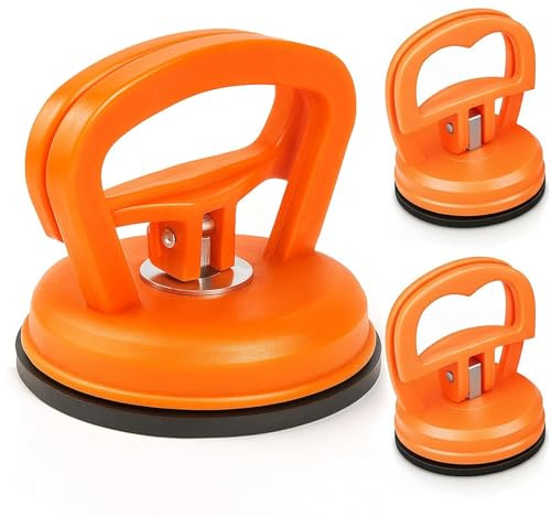 GYTFOG 3-Pack Dent Puller Kit for Car Body Repair – Heavy Duty Suction Cup Dent Remover (4.5 & 2.1) –Professional Tools for Auto Body, Glass, Screen, Tile Lifting and Objects Moving