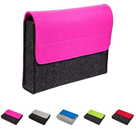 Wala Taschenapotheke für Säuglinge gefüllt mit 9 Naturheilkunde-Arzneimitteln, Säuglingsapotheke handgemacht aus echtem Filz (pink), inklusive Wala Ratgeber Schwangerschaft und Stillzeit