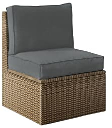 chilly pilley Palettenkissen Sitzkissen Gartenkissen Palettenpolster Palettenauflage Sitz Sofaskissen Garten Kissen Abnehmbar Waschbar Keder Naht (80x80x15, Grau)