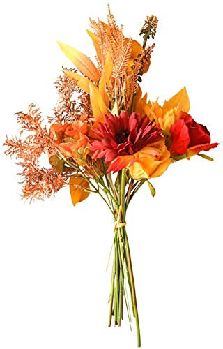 koTTIYA Künstliche Blumen Simulation Blumenstrauß für Herbst Herbst Home Store Büro Hochzeit Dekoration