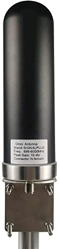Omni Directional 5G 4G LTE 2.4GHz 5.8GHz Wifi Hotspot Cellular Antennes Outdoor High Gain 10dBi Wideband 698-6000MHz Antenne for Routers/Modem