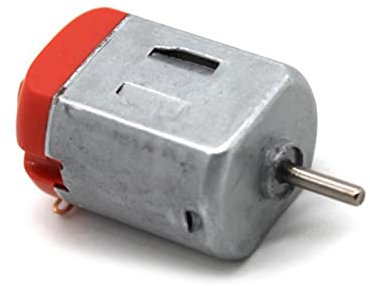 CYFANG Fahrzeugdrehmoment Elektrische Mini-Dampfmaschine, 3-V-Gleichstrommotor, 130-Gleichstrommotor, 12-V-Spielzeug-Motorrad, Kleinwagenmotor, roter Motor Wissenschaft Elektronik