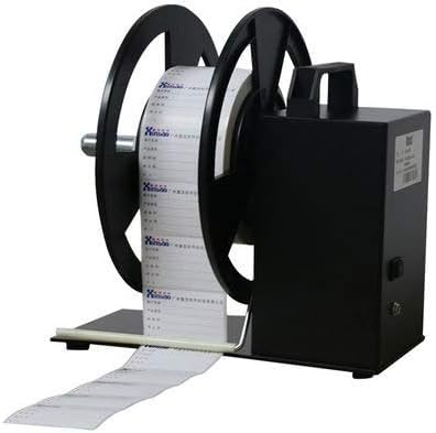HACSYP Aufwickelmaschine, automatisch geschwindigkeitsverstellbare Etikettenaufwickelmaschine, Maschine synchronisiert Sich mit dem Drucker, Nicht leicht zu stauen