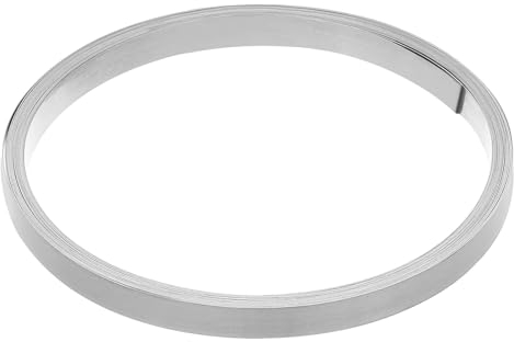 sourcing map Flat Heater Wire 16.4 Ft Length 8mm Width 0.25mm Thick for Heating Elements
