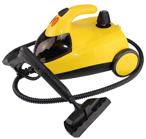 Motor de vapor de calentamiento rápido, limpiador a vapor de alta temperatura, viene con 12 accesorios de limpieza multifuncionales y un casco, adecuado para alfombras, sofás, colchones, automóviles