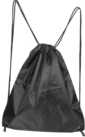 Mikinona Motorradhelmtasche Kordelzug Polyester Schwarz Geräumig Leichte Helmtasche Fahrradhelm Aufbewahrung Für Outdoor Sportsessions