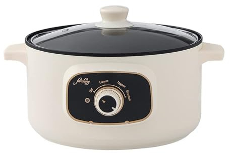 Olla Arrocera - Olla Arrocera Con Cesta De Vapor, Sartén Eléctrica De 110 V, Olla Arrocera Multifuncional, Vaporizador De Alimentos, Olla Caliente Personal Antiadherente Con Tapa, Plancha Para(22cm(2.