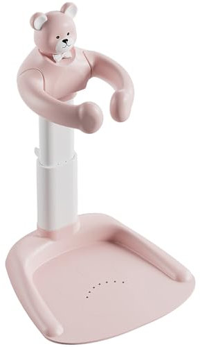 STMKB Stehende Badewanne, Stehender Badewannenständer, Anti-Überschlag- Und Anti-Rutsch-Design, Abgerundete Ecken, Einstellbare Höhe Und Breite, Geeignet Für Personen Im Alter Von 8–36 Monaten