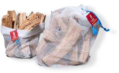 FEMIRO – Legna da Ardere in Sacchi Mesh 10 kg – Legna di ulivo selezionata per Camino, Pizzeria e barbecue. Confezioni da 10 a 600 Kg (10 Kg)