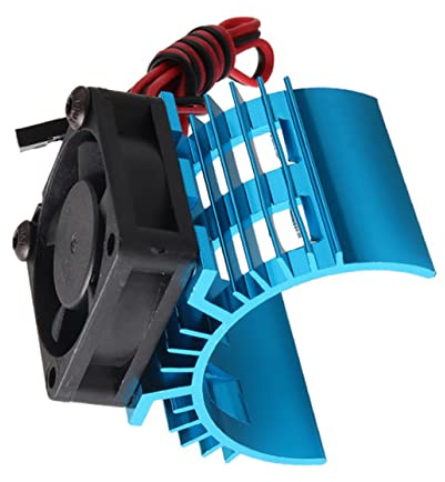 VILLCASE Dissipatore Calore per Rc con Blu Ottimizzato per Prestazioni Termiche Auto e Barca Modello