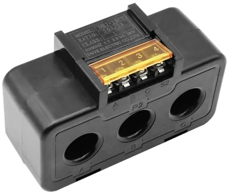 BACYDLPL Compteur électrique triphasé étanche de Type Petit Rail 0,5 30/50/75/100(200A 5A)
