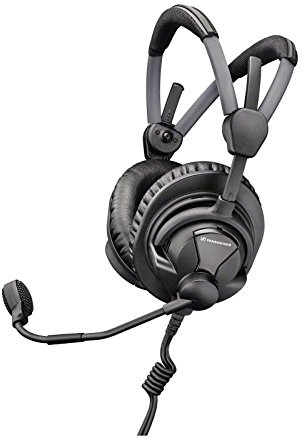 Sennheiser 506902 Kopfhörer 64 pro System, dynamisches Mikrofon, ohrumschließend, Hypernierencharakteristik