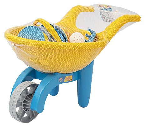 Grandi Giochi Topo Gigio Schubkarre Set Meer, TPU08000, Mehrfarbig