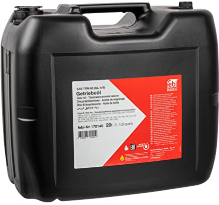febi bilstein 170140 Getriebeöl SAE 75W-90 (GL-4/5), 20 Liter