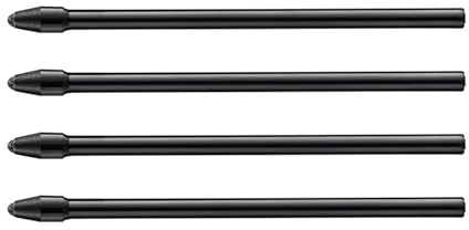 Lamy Safari Twin Pen EMR Stylus Pen Ersatzspitze Black (4 STK.) | Austauschbare LAMY Z103 POM round Spitze für raue Oberflächen – 0,7 mm Spitzenradius