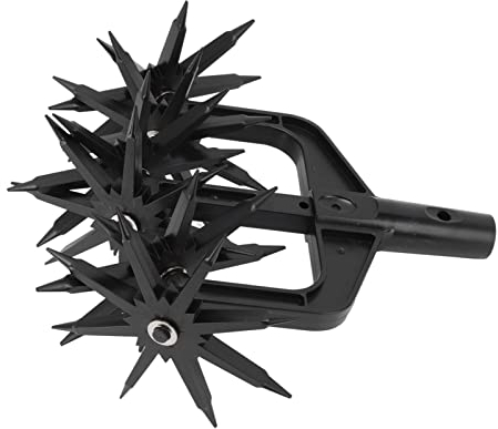 Garden Twist Tiller Manual Garden Soil Scarifier Garden Twist Cultivator 2 in 1 Ventilated Scarifier Tiller for Garden Garden Soil Scarifier 2