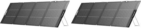 EF ECOFLOW 220W Solar Panel, Solarpanels Faltbar Solarmodul für Delta Pro/Delta Max/Delta/Delta Mini Tragbare Powerstation, Photovoltaik Modul Solaranlage für Outdoor Garten Balkon Wohnwagen Camping