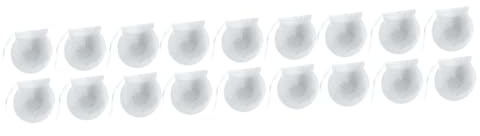 FUNOMOCYA 3 Set Di Bustine Di Tè Sfuse Bustine Di Carta Vuote Per Il Tè 6 Cm Per Erbe Aromatiche Casa E Ufficio 100 Pezzi * 3