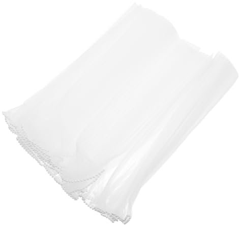 GALPADA Tessuto Ondulato Bianco in Mesh per Decorazioni a Bucce di Fiore per Feste e Biscotti Artigianali