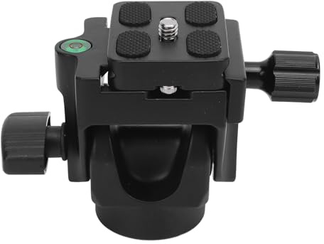 Wakects Testa Inclinabile Panoramica Testa Inclinabile Monopiede con Cuscinetto da 10 Kg per la Fotografia di Birdwatching