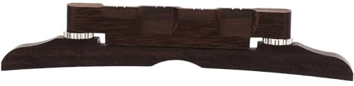 PRETYZOOM Mandolinen Steg Ersatz aus Robustem Rosenholz Professionell Gefertigt Passend für Mandolinen Langlebig und Praktisch Installieren Musikinstrument Zubehör für Zufällige Farbe