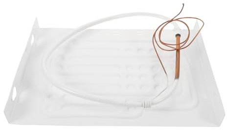 SHINEOFI Panel Evaporador de Aluminio para Refrigerador 27X21 CM Placa de Enfriamiento para Congelador y Cámara Frigorífica Accesorio de Repuesto para Evaporador Soplado Control de
