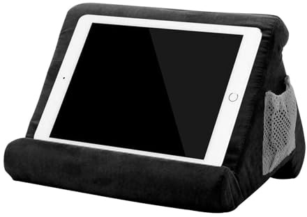 SUNNYNEST 1PC Tablet Pillow Stand Multi Angle Support Side Pocket