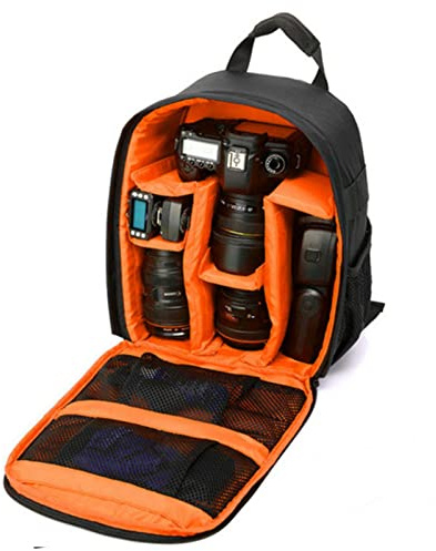 Mochila Fotografia Profesional, Bolsa Impermeable Pequeña Para Fotografía, Estuche Para Cámara SLR, Bolso Pequeño Para Cámara De Fotografía Informal, Bolso Para Cámara De Fotó rafo