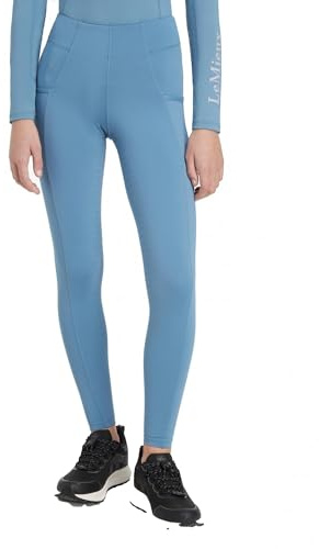 LeMieux Young Rider Orla Pull On Breeches - Ice Blue 11-12 Years
