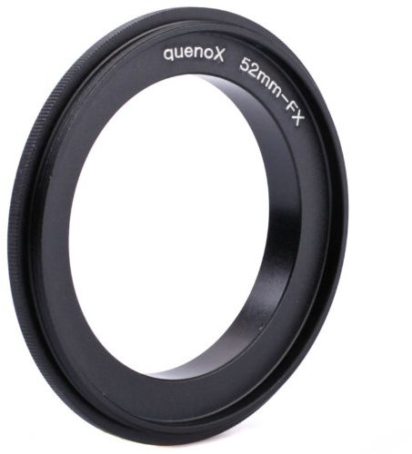 Quenox Retroadapter (Makro-Umkehrring) für Fuji X-Mount - 49 mm