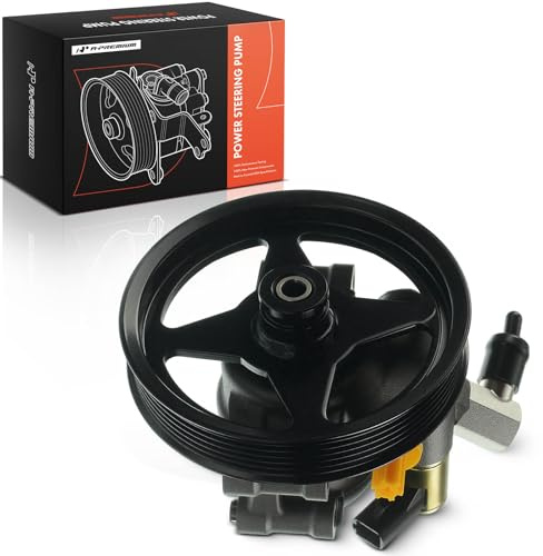 A-Premium Power Steering Pump, with Pulley, Compatible with Ford & Lincoln & Mercury - 1991-2003 - Expedition, Crown Victoria, Grand Marquis, Navigator, Blackwood, Town Car