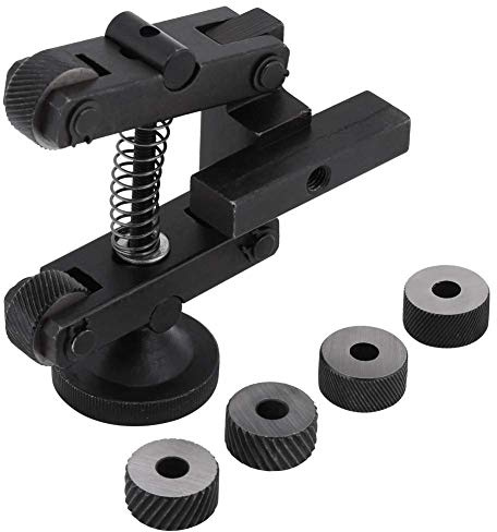 Rändelradwerkzeug 1 Stk. Rändelrändelwerkzeughalter Stahl Diagonalrad Lineares Rändelwerkzeug Drehmaschine Verstellbarer Schaft mit Rad