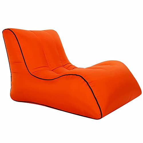 Azanaz Sitzsack Garten Aufblasbares Sofa, Sitzsack ohne Füllung für Erwachsene und Kinder,Kissen Sessel Bean Bag Für Outdoor und Indoor Entspannen,Wasserdicht Outdoor Tragbar-Keine Luftpumpe