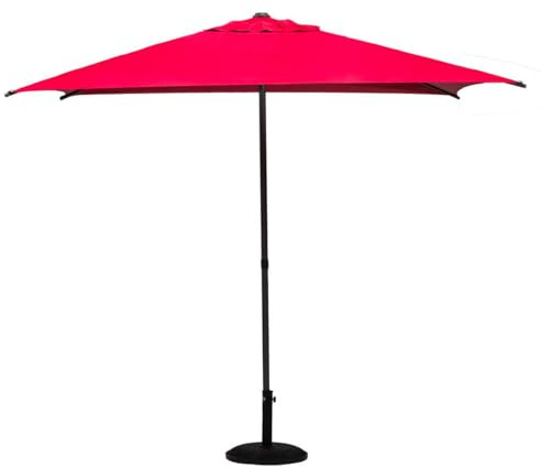 Hespéride Parasol SOYA carré - Rouge Grenade