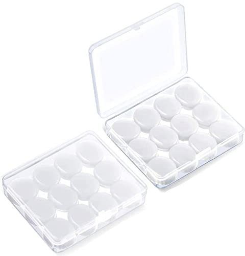 TingDongWei 6 Paia Tappi Orecchie Per Dormire Universali, Tappi Orecchie in Morbido Silicone, Antirumore Forte, Insonorizzanti, Riduzione Rumore Forti