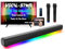 Máquina de Karaoke Vocal-Star, Altavoz de Barra de Sonido de 300 W, 2 micrófonos inalámbricos UHF, Efectos de luz, HDMI ARC, BT, AUX, óptico, Sistema de Entretenimiento Todo en uno