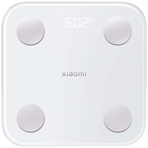 Xiaomi Mi Body Composite Scale S400 | Bascula Inteligente de Grasa Corporal y Muscular | Báscula de Baño Digital con Bluetooth 5.0 | Balanças de Peso Corporal Blanca | Compatible con IOS y Android