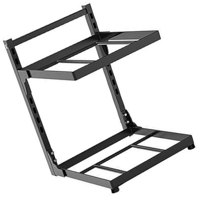 Ruarby Scaffale da cucina in acciaio al carbonio regolabile a strati organizzatori sotto il lavandino Organizzatori Soluzione di stoccaggio per lavello Area Risparmio di spazio