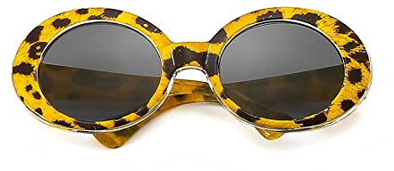 TENYELE Pet Sunglasses Retro Dogs Glasses Circular Lens Frame Sunglass Cosplays Photo Prop For Cats And Small Pet Breeds Boy Girl Puppy For Cats Only Classical Retro Circular