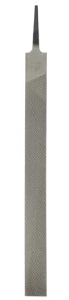 sourcing map Lima plana de corte grueso de 35,56 cm, dientes de doble corte, acero de alto carbono, lima de escofina manual sin mango para quitar desbarbado de metal y madera