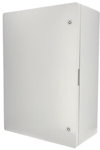 Cuadro Eléctrico de Superficie IP65 500x700x250 mm Gris - Armario de Distribución en ABS con Placa de Montaje Galvanizada - Caja Estanca Interior y Exterior - Horoz Electric