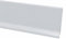 Decoration Battiscopa in PVC Colore Bianco(Asta Misure 200x7x0,7 cm) Zoccolo Facile da Installare su Muro e Pareti, Bordo Forte e Resistente all'Umidità, Profilo Cucina, Bagno, Sala, Soggiorno, Camere